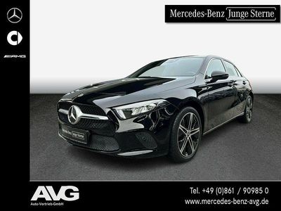Gebraucht Mercedes A250 Progressive 160 PS (117 kW) 2022 Unilack nachtschwarz Limousine