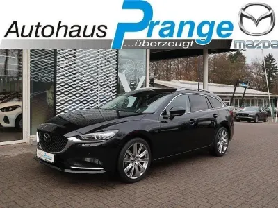 Begagnad Mazda 6 Exclusive-Line 194 HK (142 kW) 2024 Svart Kombi