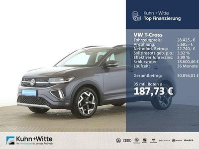 Gebraucht VW T-Cross R-line 150 PS (110 kW) 2025 Grau SUV