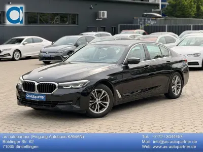 Gebraucht BMW 520 190 PS (139 kW) 2022 Schwarz Limousine