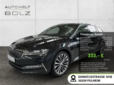 Usata Skoda Superb LAURIN & KLEMENT 200 CV (147 kW) 2023 Nero Station wagon
