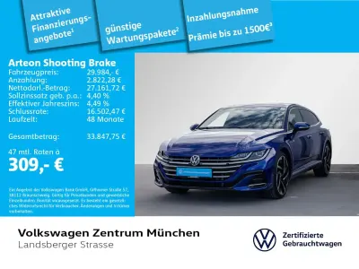 Używany VW Arteon R-line 190 KM (139 kW) 2022 Niebieski Sedan/Limuzyna