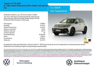 Gebraucht VW Tiguan R-line Plus 265 PS (194 kW) 2025 Silber SUV