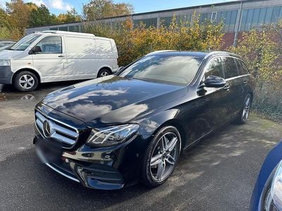 Usata Mercedes E200 AMG line 211 CV (155 kW) 2020 Nero Station wagon