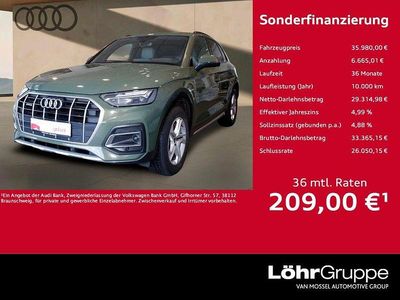 Gebraucht Audi Q5 Advanced 286 PS (210 kW) 2022 Grün SUV