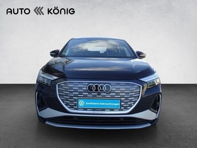Gebraucht Audi Q4 Sportback e-tron S-Line 219 kW (299 PS) 2023 Schwarz SUV