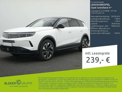 Nuova Opel Grandland X 145 CV (106 kW) 2025 Bianco SUV