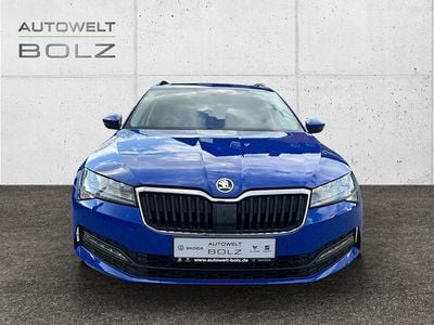 Second-hand Skoda Superb Active 150 CP (110 kW) 2022 Albastru Break