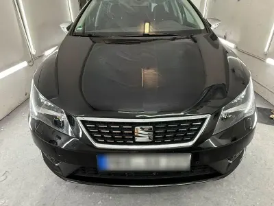 Gebraucht Seat Leon ST Style 110 PS (80 kW) 2015 Schwarz Kombi