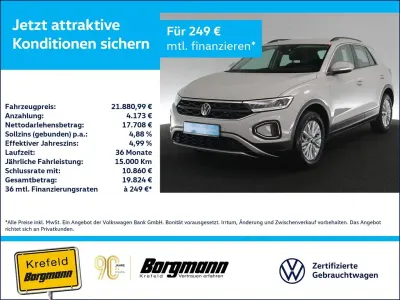 Gebraucht VW T-Roc Life 150 PS (110 kW) 2023 Ascotgrau SUV