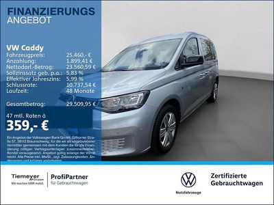 Usata VW Caddy Basis 122 CV (89 kW) 2022 Argento Monovolume