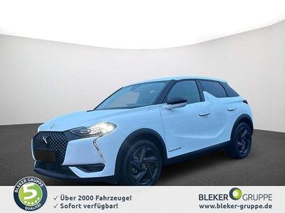 Gebraucht DS Automobiles DS3 Crossback E-Tense Performance Line Plus 100 kW (136 PS) 2022 Lack weiss banquise/typ aussenverkleidung spiegel flach standard SUV