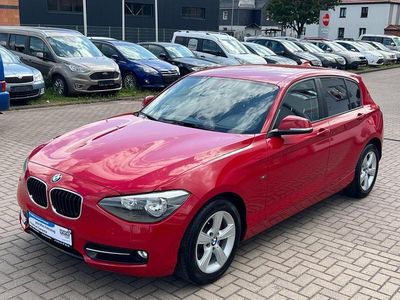 Rot Gebraucht 2012 BMW 116 Sport Line Kleinwagen | 9.699 € (Fairer Preis)