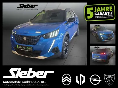 Occasion Peugeot e-2008 GTi 100 kW (136 PK) 2022 Blauw SUV