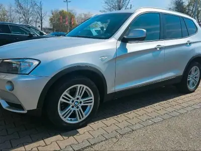 Brugt BMW X3 258 HK (189 kW) 2012 Sølv SUV