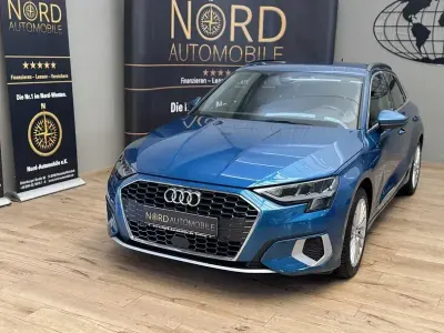 Brugt Audi A3 Advanced Plus 110 HK (80 kW) 2021 Blå Sedan