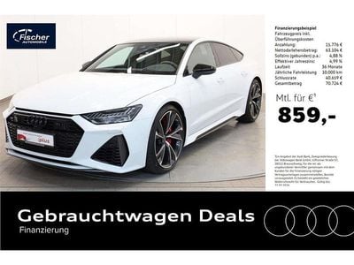 Gletscherweiß metallic Gebraucht 2020 Audi RS7 Sportback Sport Kleinwagen | 78.880 € (Superpreis)