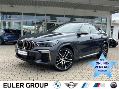 gebraucht BMW X6 M50 d A M-Sport 22'' HUD AD Navi Laser eSitze Komfzg Wireless HiFi DAB Sonnenschutz Alarm