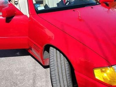 Usata Mercedes SL500 326 CV (239 kW) 1991 Rosso Cabrio