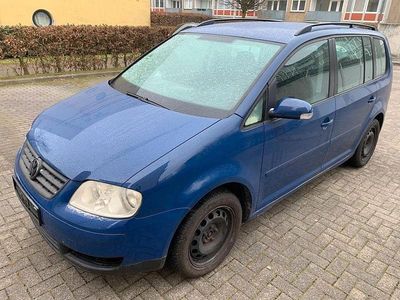 Gebraucht VW Touran Trendline 105 PS (77 kW) 2006 Blau Van / Kleinbus
