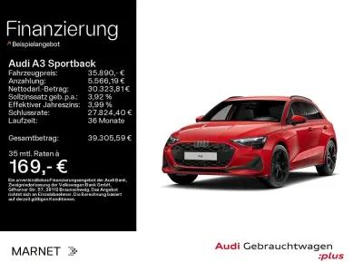 Gebraucht Audi A3 Sport 204 PS (150 kW) 2025 Progressivrot metallic Limousine