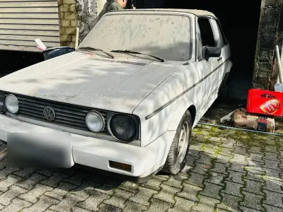 Second-hand VW Golf 54 CP (39 kW) 1989 Alb Cabrio