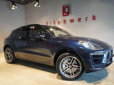 Second-hand Porsche Macan Turbo 441 CP (324 kW) 2020 Albastru SUV