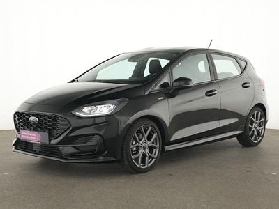 Obsidian schwarz Gebraucht 2022 Ford Fiesta ST-Line Kleinwagen | 17.858 € (Guter Preis)