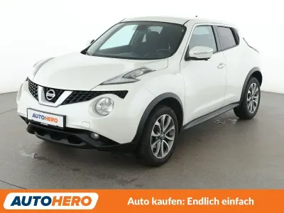 Gebraucht Nissan Juke N-Connecta 116 PS (85 kW) 2015 Weiß SUV