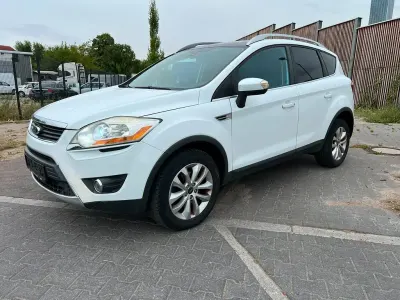 Gebraucht Ford Kuga Titanium 136 PS (100 kW) 2009 Weiß SUV