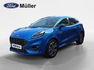 Gebraucht Ford Puma ST-Line X 155 PS (114 kW) 2022 Desert island blue metallic Coupé