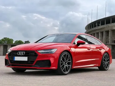 Używany Audi A7 Sportback Sport 286 KM (210 kW) 2018 Czerwony Hatchback