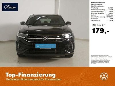 Gebraucht VW T-Roc R-line 150 PS (110 kW) 2025 Schwarz SUV