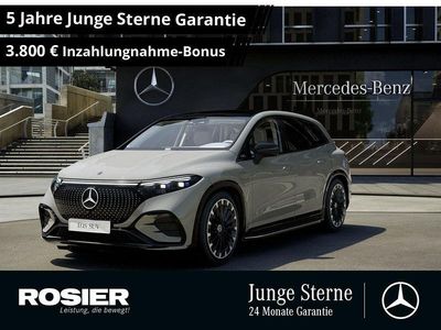 Grau Gebraucht 2024 Mercedes EQS580 Premium Plus SUV | 109.890 € (Etwas zu teuer)