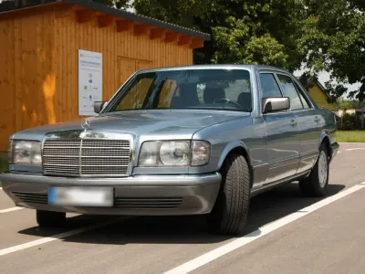 Gebraucht Mercedes 300 SE 256 PS (188 kW) 1985 Blau Limousine