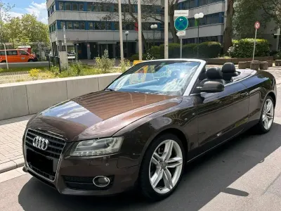 Używany Audi A5 Cabriolet 190 KM (139 kW) 2010 Brązowy Kabriolet