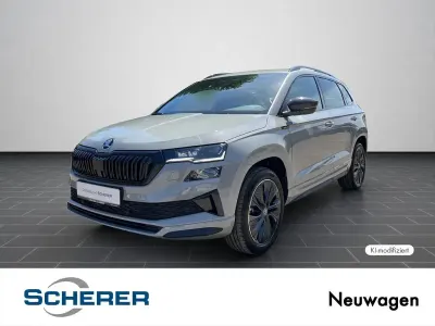 Neu Skoda Karoq SportLine 150 PS (110 kW) 2026 Steelgrau SUV