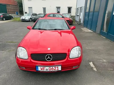 Gebraucht Mercedes SLK200 136 PS (100 kW) 1999 Rot Cabrio