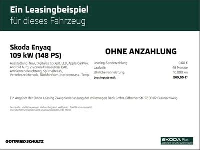 Usata Skoda Enyaq iV 108 kW (148 CV) 2023 Blu SUV