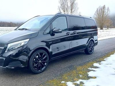 Schwarz Gebraucht 2019 Mercedes V250 Avantgarde Van / Kleinbus | 46.500 €
