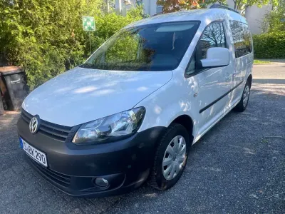 Gebraucht VW Caddy Comfortline 109 PS (80 kW) 2011 Weiß Van / Kleinbus