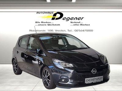 Gebraucht Opel Corsa 101 PS (74 kW) 2016 Schwarz Kleinwagen