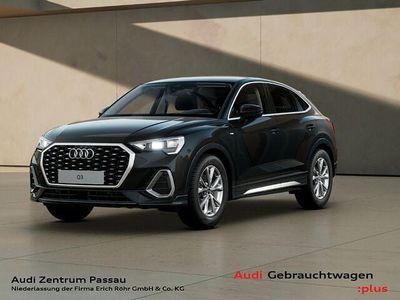 Gebraucht Audi Q3 Sportback S-Line 150 PS (110 kW) 2024 Schwarz SUV