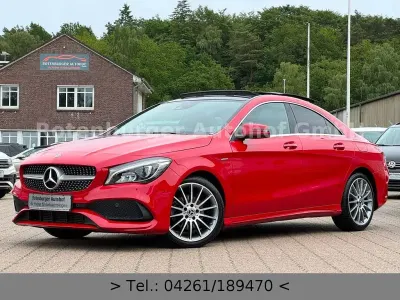 Gebraucht Mercedes CLA200 Style 136 PS (100 kW) 2019 Rot Coupé