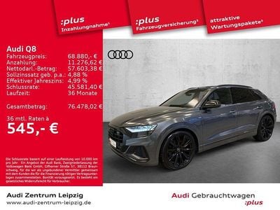 Gebraucht Audi Q8 Competition 286 PS (210 kW) 2022 Daytonagrau perleffekt SUV