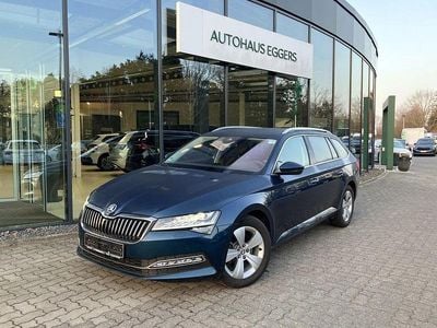 Gebraucht Skoda Superb Style 200 PS (147 kW) 2022 Lavablau metallic Kombi