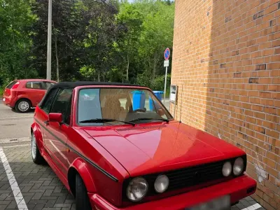 Gebraucht VW Golf Cabriolet Sportline 98 PS (72 kW) 1992 Rot Cabrio