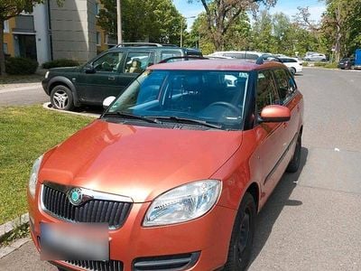 Brugt Skoda Fabia 80 HK (58 kW) 2009 Orange Stationcar