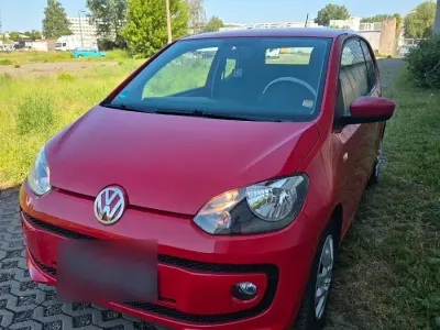 Gebraucht VW up! 60 PS (44 kW) 2014 Rot Kleinwagen