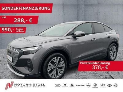 Taifungrau metallic Gebraucht 2023 Audi Q4 Sportback e-tron Advanced SUV | 26.950 € (Superpreis)
